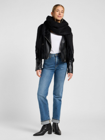 Lee Blugi Albastri JUNE Regular Straight Femei [4]
