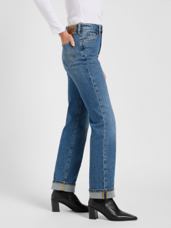 Lee Blugi Albastri JUNE Regular Straight Femei [1]