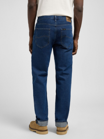 Lee Blugi Albastri WEST Regular Straight Barbati [3]