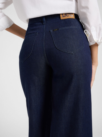 Lee Женские Джинсы Regal Blue Stella High Waist Wide Leg [4]