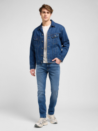 Slim - Lee Blugi Albastri RIDER Slim Straight Barbati