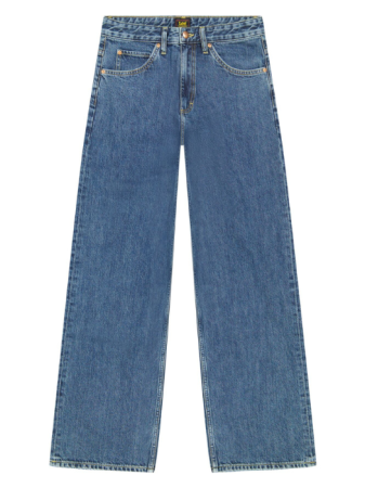Lee Blugi Albastri RIDER LOOSE Loose Straight Femei [5]