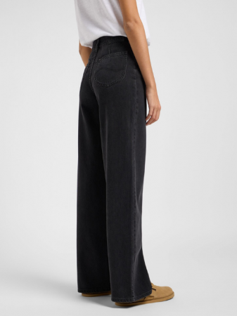 Lee Blugi Negri STELLA High Waist Wide Leg Femei [2]