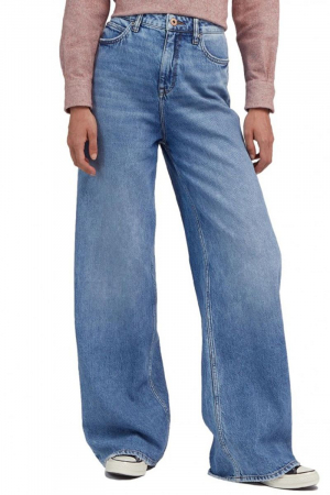 FEMEI - Lee Blugi Albastri Deschisi STELLA A LINE High Waist Wide Leg Femei