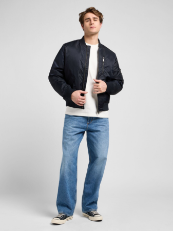 BARBATI - Lee Blugi Albastri BAGGY JEAN Loose Barbati