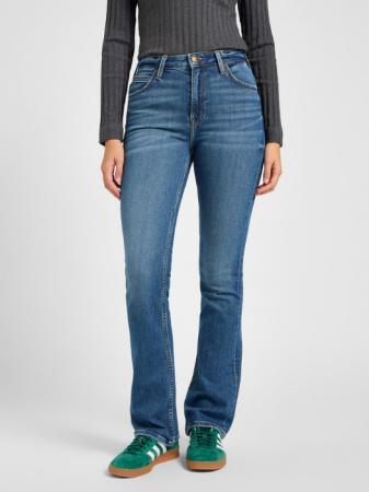 Lee Blugi Albastri BREESE BOOT Bootcut Femei [1]