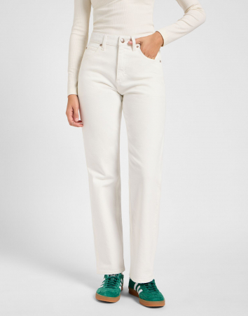 FEMEI - Lee Blugi Relaxed Straight White Femei