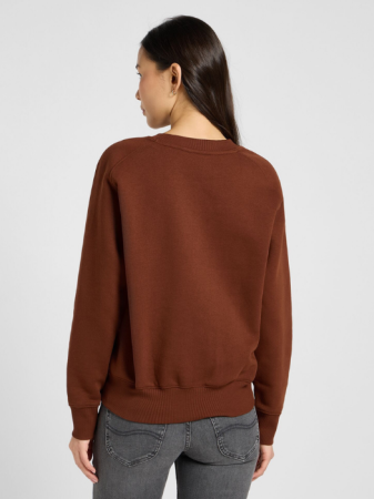 Lee Bluza Caramiziu Relaxed Femei [3]