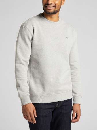 BARBATI - Lee Bluza Gri Deschis Regular Barbati