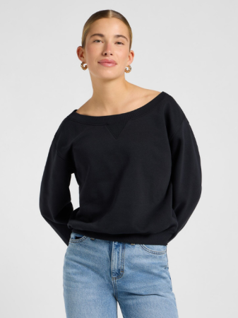 Lee Bluza Neagra Regular Femei [1]