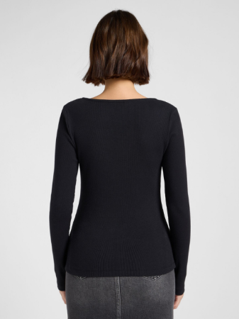 Lee Bluza Neagra Slim Femei [4]
