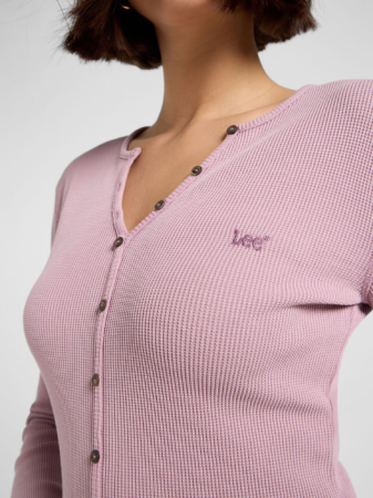 Lee Bluza Roz Deschis Slim Femei [4]