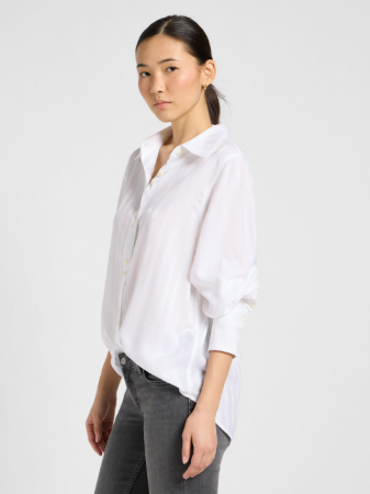 Lee Camasa Alba Loose Femei [2]