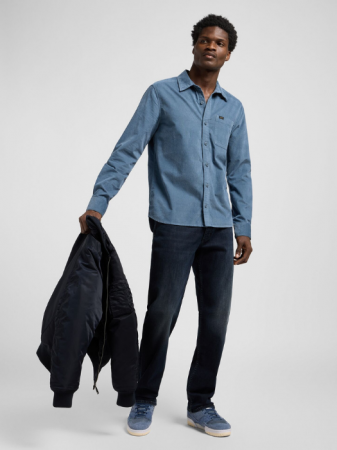 Lee Рубашка Blue Regular [4]