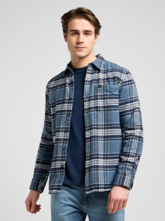 BARBATI - Lee Camasa Navy Relaxed Barbati