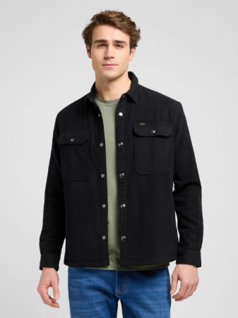 BARBATI - Lee Camasa Neagra Relaxed Barbati
