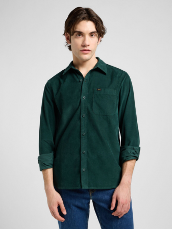 BARBATI - Lee Camasa Verde Smarald Regular Barbati