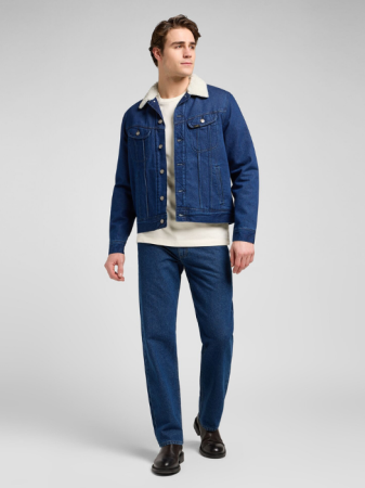 Lee Geaca Blue Regular Barbati [3]