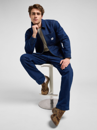 Lee Куртка Blue Regular [4]