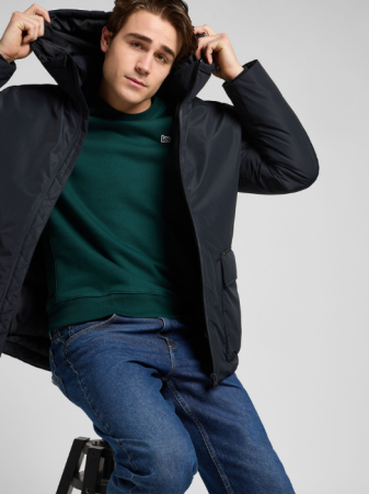 Lee Geaca Neagra Regular Barbati [4]