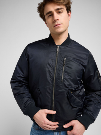Lee Geaca Neagra Relaxed Barbati [1]
