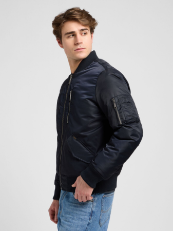 Lee Geaca Neagra Relaxed Barbati [2]
