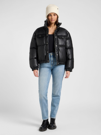 FEMEI - Lee Geaca Neagra Relaxed Femei