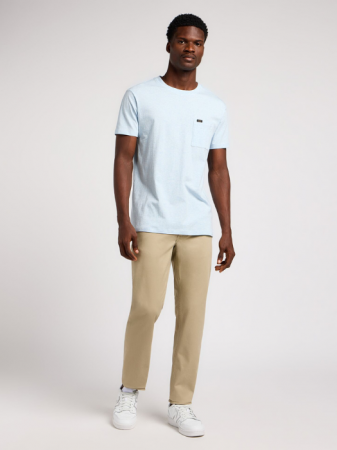 IMBRACAMINTE - Lee Pantaloni Bej Regular Straight Barbati