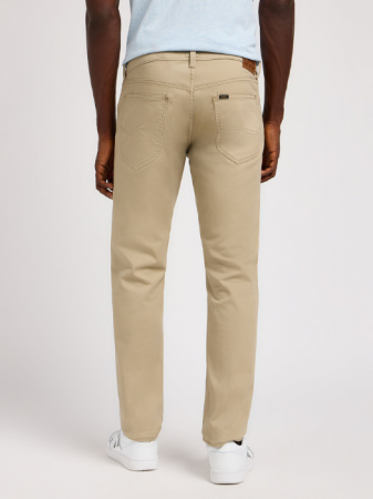 Lee Pantaloni Bej Regular Straight Barbati [3]
