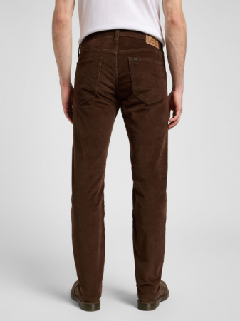 Lee Pantaloni Maro Inchis Regular Straight Barbati [2]