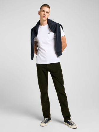 IMBRACAMINTE - Lee Pantaloni Haki Regular Straight Barbati