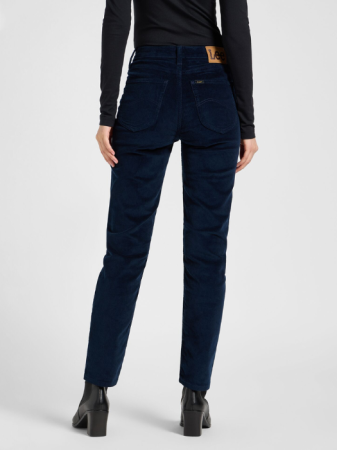 Lee Pantaloni Navy Regular Straight Femei [3]