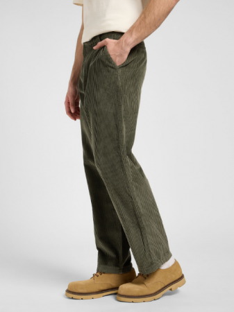 Lee Pantaloni Verde Masliniu Loose Straight Barbati [2]