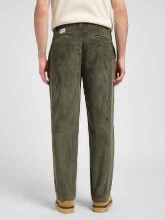 Lee Pantaloni Verde Masliniu Loose Straight Barbati [3]