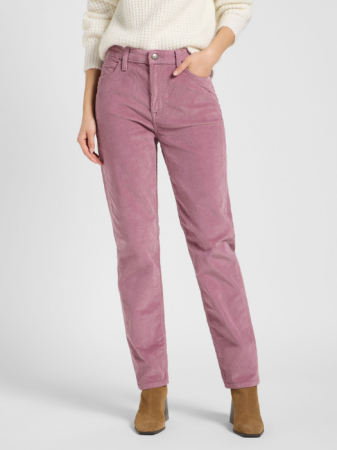 Lee Pantaloni Roz Deschis Regular Straight Femei [1]
