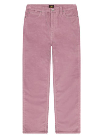 Lee Pantaloni Roz Deschis Regular Straight Femei [5]