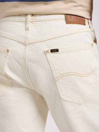 Lee Pantaloni Scurti Albi Regular Barbati [3]
