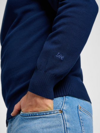 Lee Pulover Navy Regular Barbati [3]