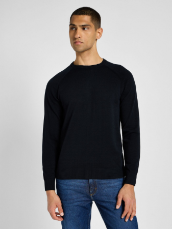 BARBATI - Lee Pulover Negru Regular Barbati