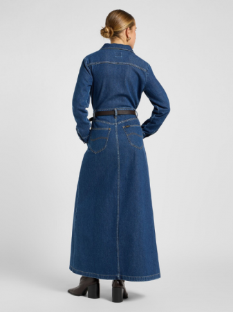 Lee Платье Blue Regular [3]