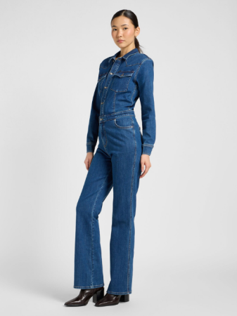 Lee Salopeta-Pantaloni Navy Slim Femei [1]