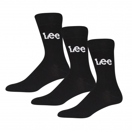 BARBATI - Lee Set Sosete Negre Barbati