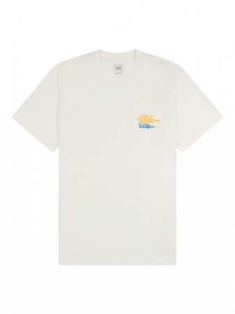 Lee Tricou Alb Regular Barbati [5]