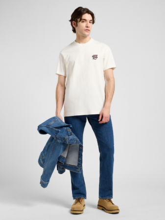 BARBATI - Lee Tricou Crem Relaxed Barbati