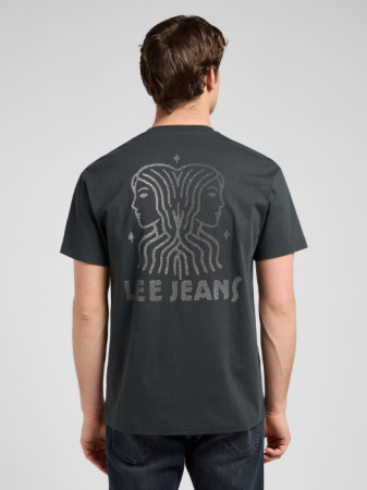 Lee Tricou Antracit Relaxed Barbati [4]