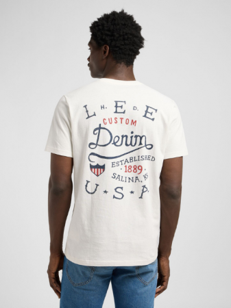 Lee Tricou Crem Regular Barbati [2]