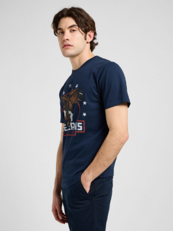 Lee Tricou Navy Regular Barbati [1]