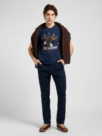 Lee Tricou Navy Regular Barbati [4]