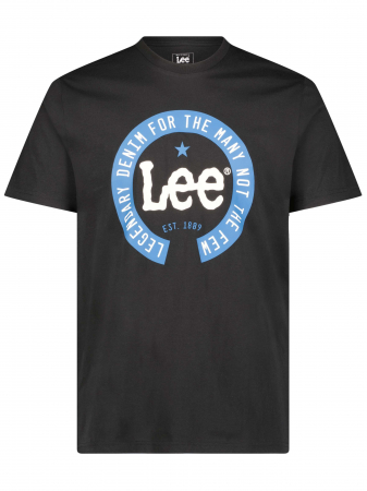 Lee Tricou Regular Negru Barbati [5]