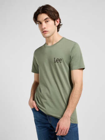 BARBATI - Lee Tricou Verde Masliniu Regular Barbati